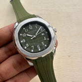 Patek Philippe Aquanaut Green Steel Body Watch