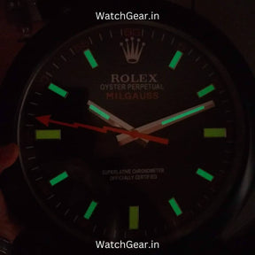 Rolex Milgauss Black Diall Wall Clock