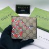 gucci snake print wallet