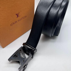 lv grey buckle belt
