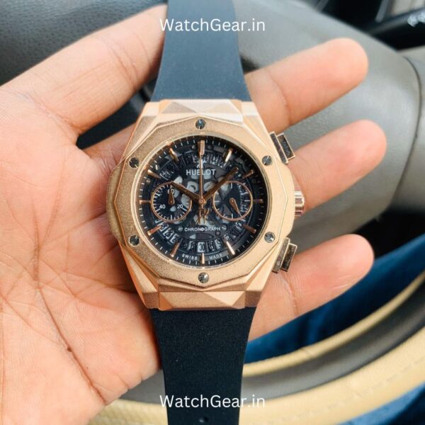 Hublot Big Bang Chronograph Rose Gold Watch - Image 3