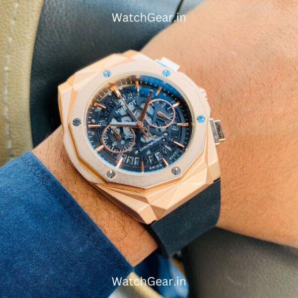 Hublot Big Bang Chronograph Rose Gold Watch - Image 5