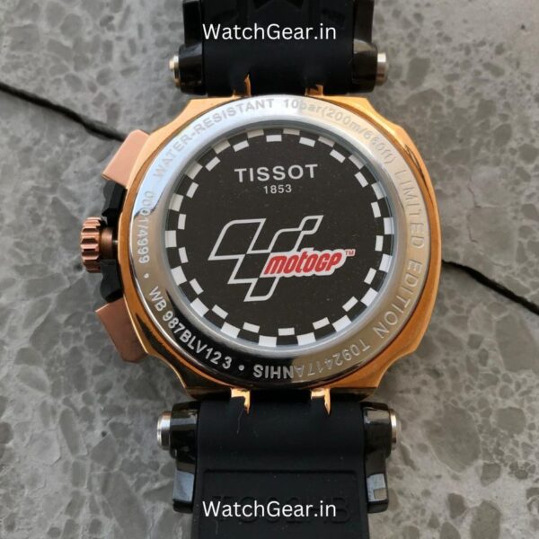 Tissot T-Race MotoGP Black Rubber Strap Watch - Image 2