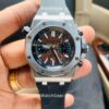 audemars piguet royal oak brown dial silver automatic watch 2