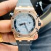 audemars piguet royal oak white dial rose gold automatic watch 2