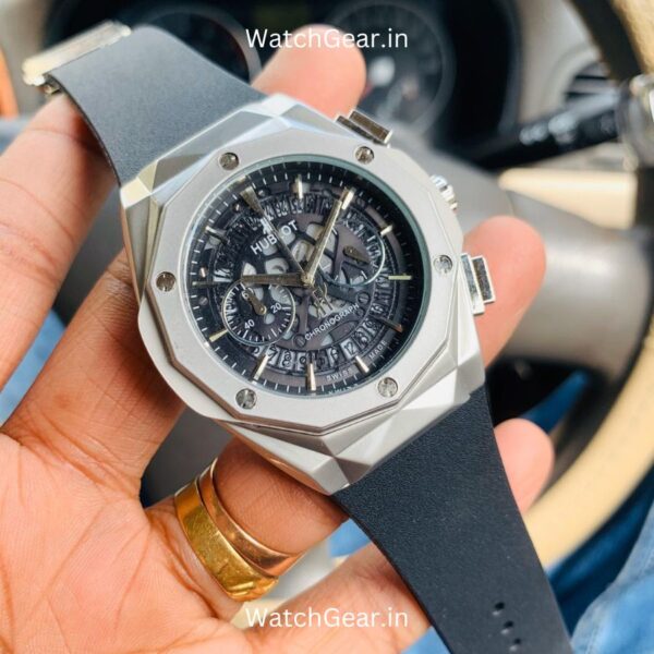 Hublot Big Bang Chronograph Grey Watch - Image 2