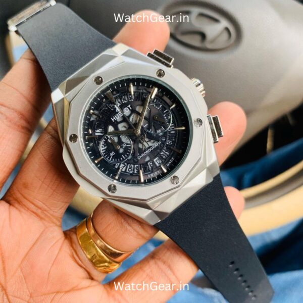 Hublot Big Bang Chronograph Grey Watch - Image 3