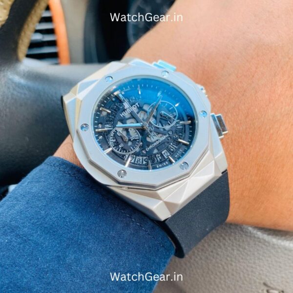 Hublot Big Bang Chronograph Grey Watch - Image 5