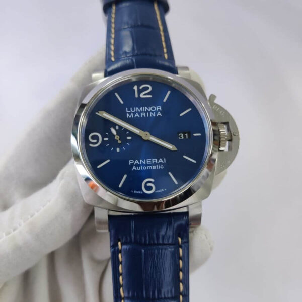 Luminor Panerai 'Marina' Blue Automatic Watch