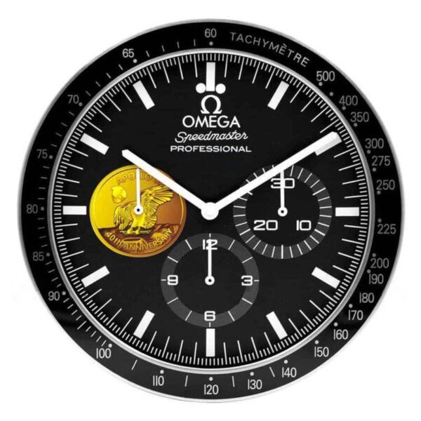 Omega Speedmaster '40th Anniversary' Edition Wall Clock