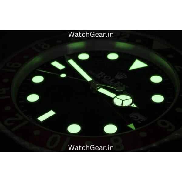 Rolex Explorer II Black Dial Wall Clock - Image 2