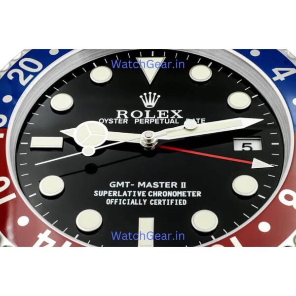 Rolex GMT Master II 'PEPSI' Wall Clock - Image 4