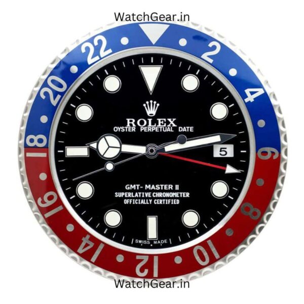 Rolex GMT Master II 'PEPSI' Wall Clock