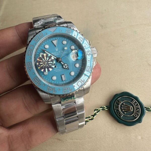 Rolex GMT Master II Sky Blue Dial Automatic Watch