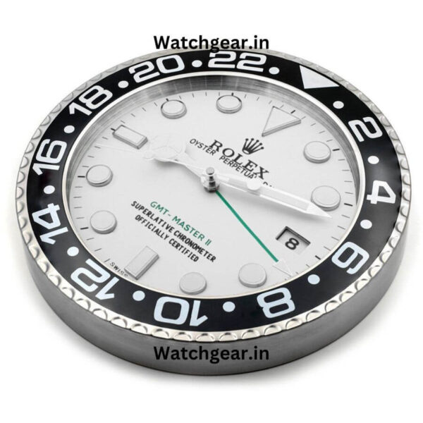 Rolex GMT Master II White Dial Wall Clock - Image 3