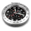 rolex paul daytona black dial silver wall clock 3