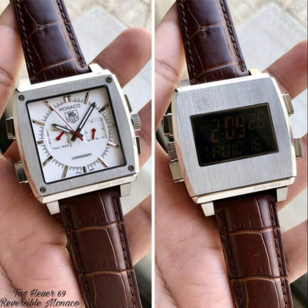 Tag Heuer Monaco 69 White Dial Watch