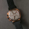 tissot t race black dial rose gold watch 4