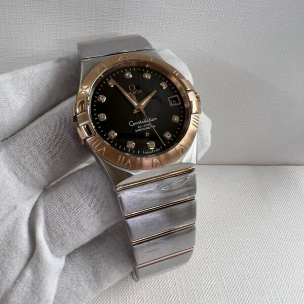 Omega Constellation Black Dial Automatic Premium Watch