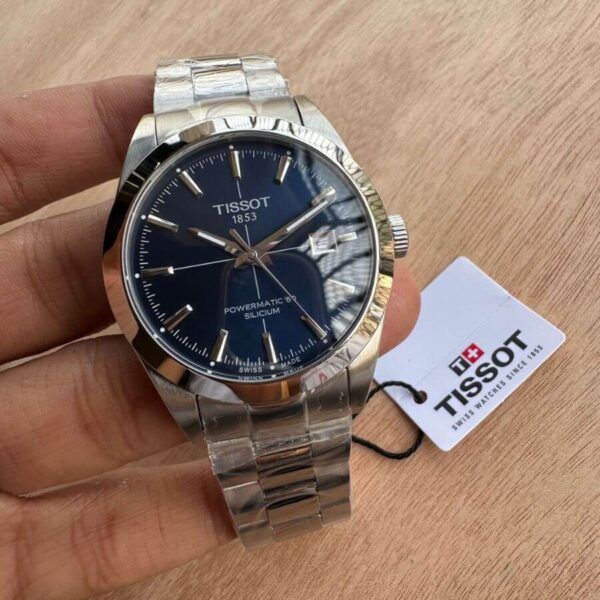 Tissot Gentleman Powermatic 80 Silicum Blue Dial Watch