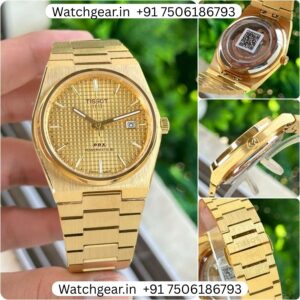 Tissot PRX Powermatic 80 Golden Watch
