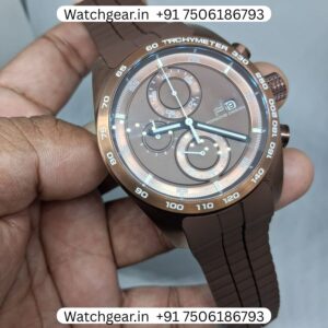 Porsche Design P6630 Rose Gold Brown Watch