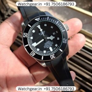 Tudor Pelagos Titanium 42mm Black Rubber Strap Watch